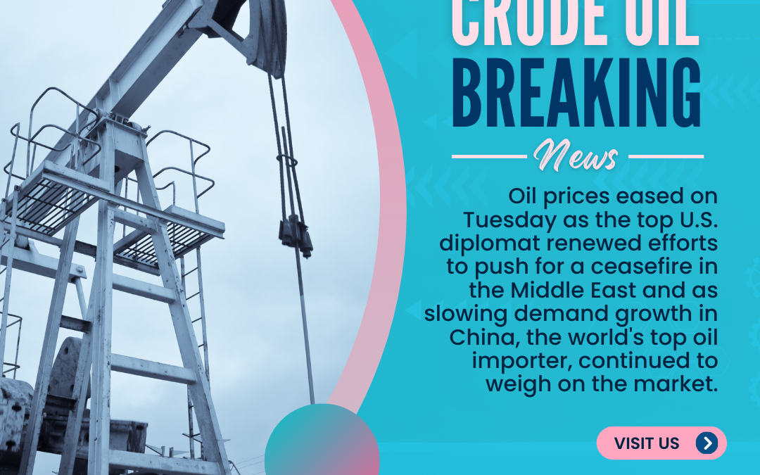 22/Oct/2024 Latest Crude oil News by oscar commodity, Join Fast and Get More Latest Updates…