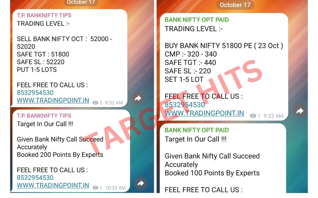 17/10/2024 TODAY AMAZING TARGET HITS, BY WWW.TRADINGPOINT.IN, GET DAILY PREMIUM MCX CALLS.