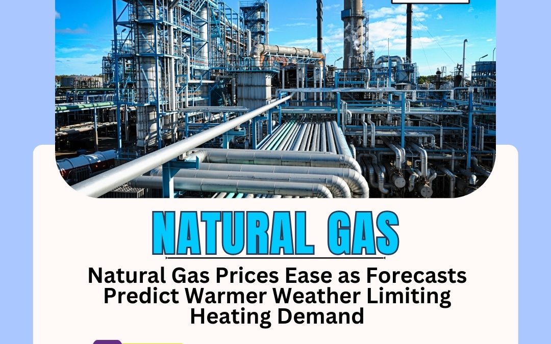 Natural Gas Prices Drop on Warmer Weather Forecasts: Expert Trading Tips