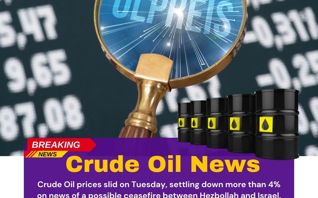 CRUDE OIL NEWS UPDATE BY NAVYA COMMMODITY