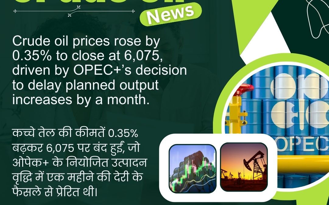 Crude Oil Prices Surge as OPEC Delays Production Increase: Expert Trading Tips